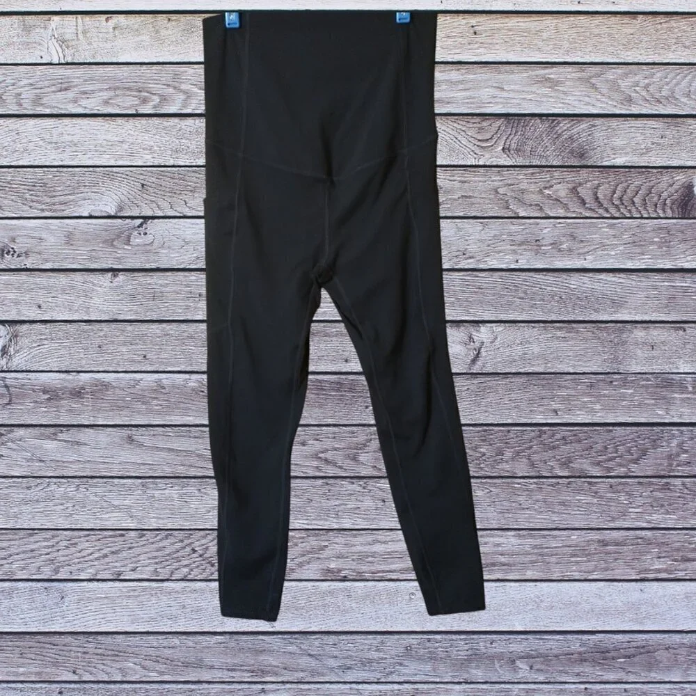Fabletics Pure Luxe High Waisted Black Activewear  Pants Women's Small? READ